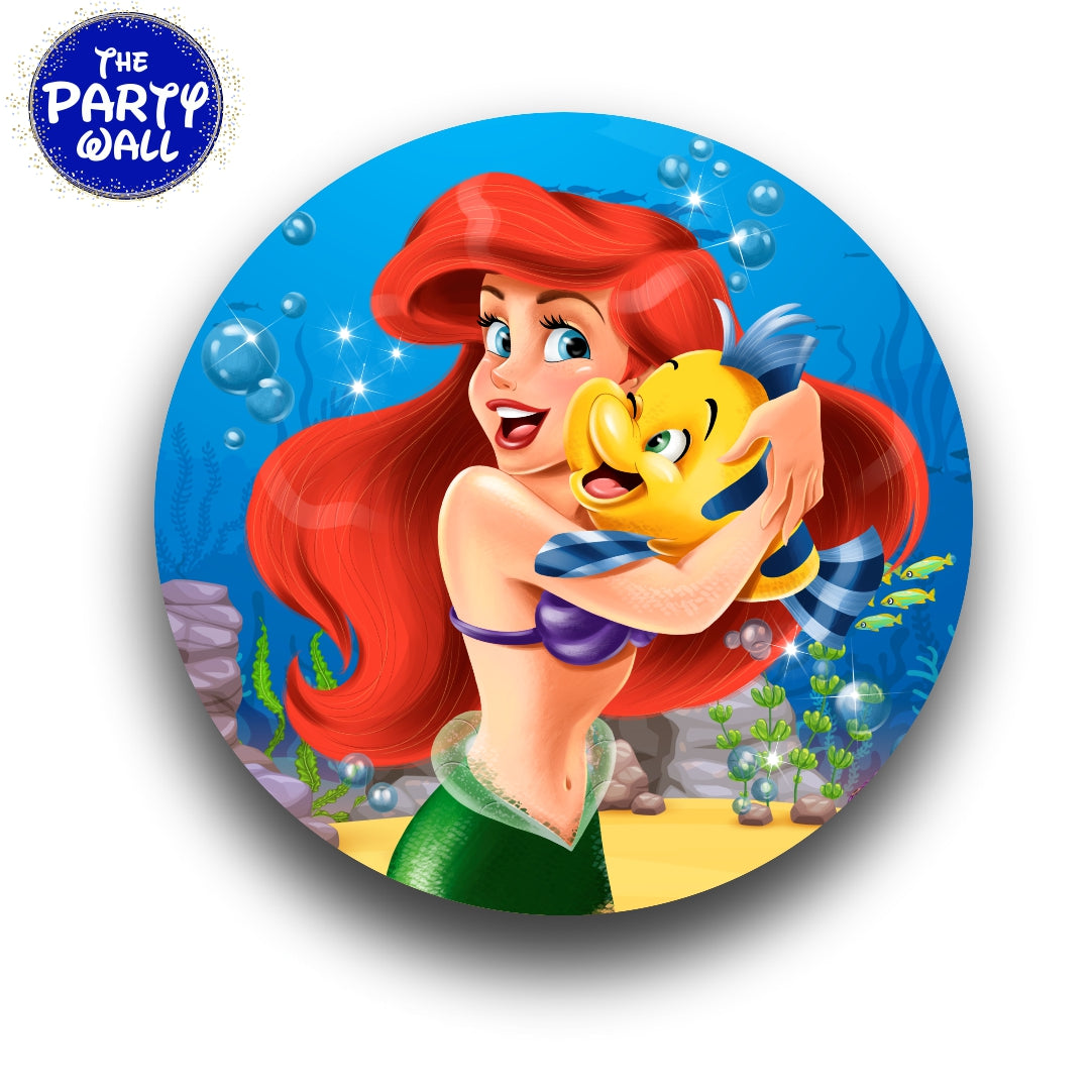 La Sirenita - Funda para mampara circular