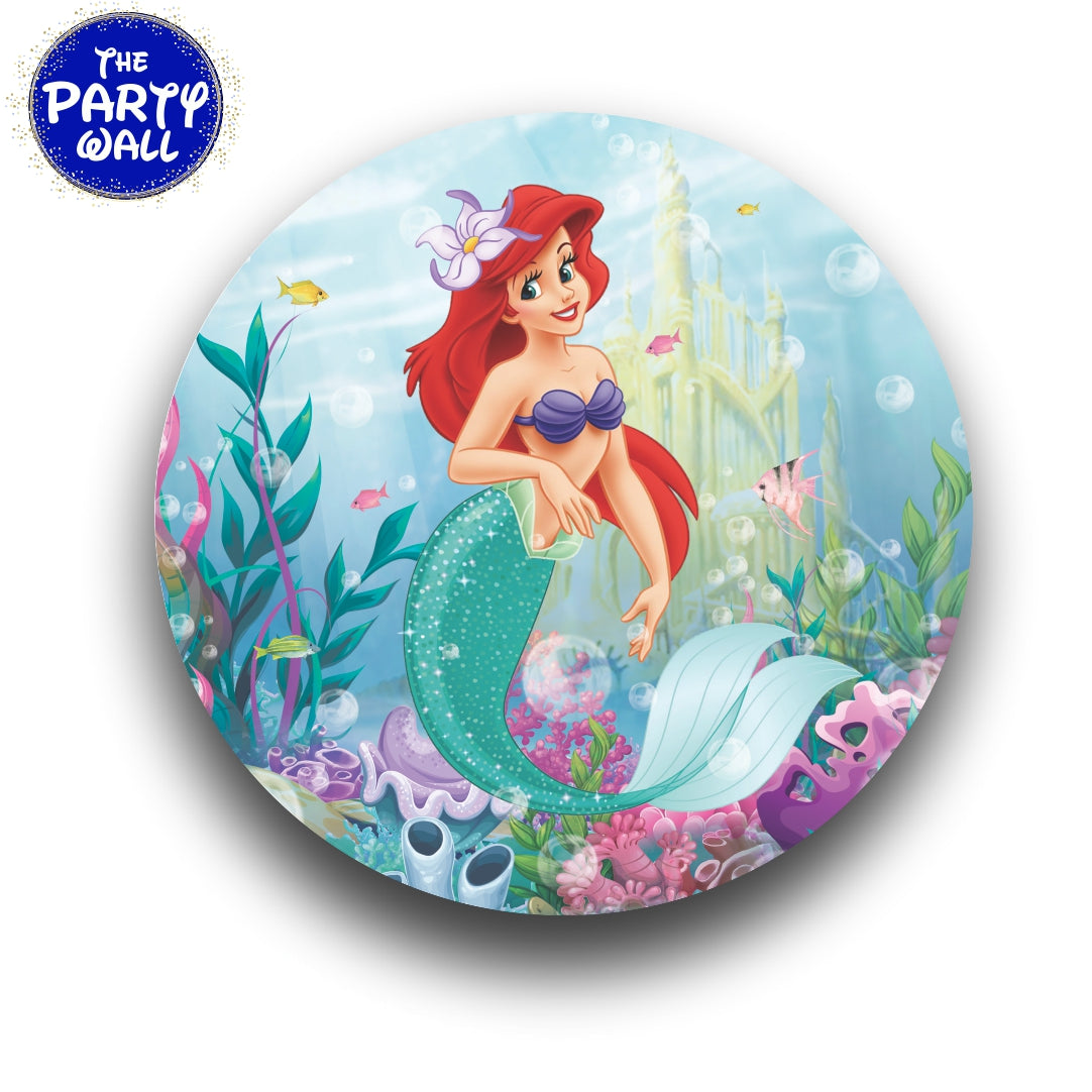 La Sirenita - Funda para mampara circular