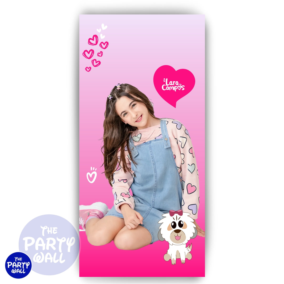 Lara Campos - Funda para mampara de punta redonda