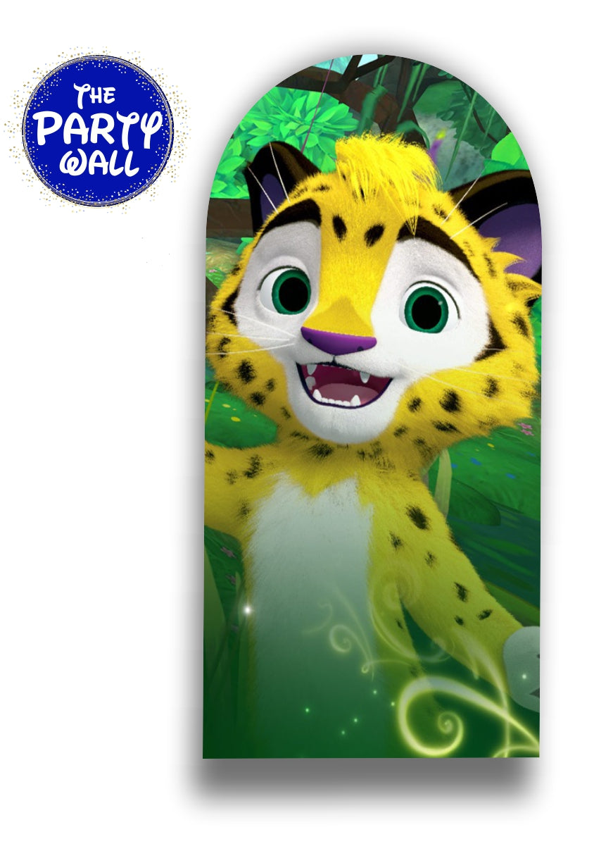 Leo y Tig - Funda para mampara de punta redonda