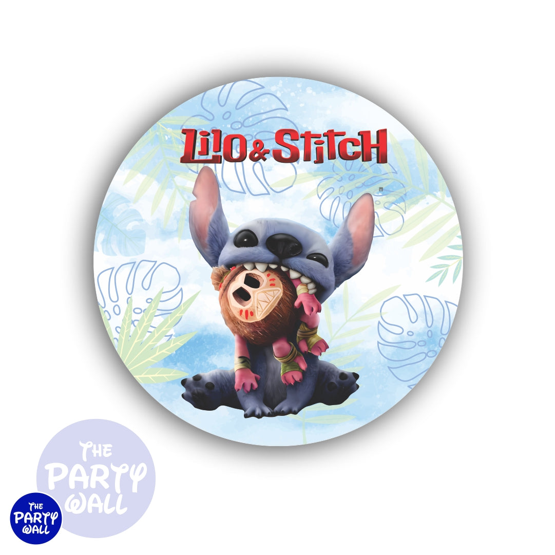 Lilo y Stitch - Funda para mampara circular