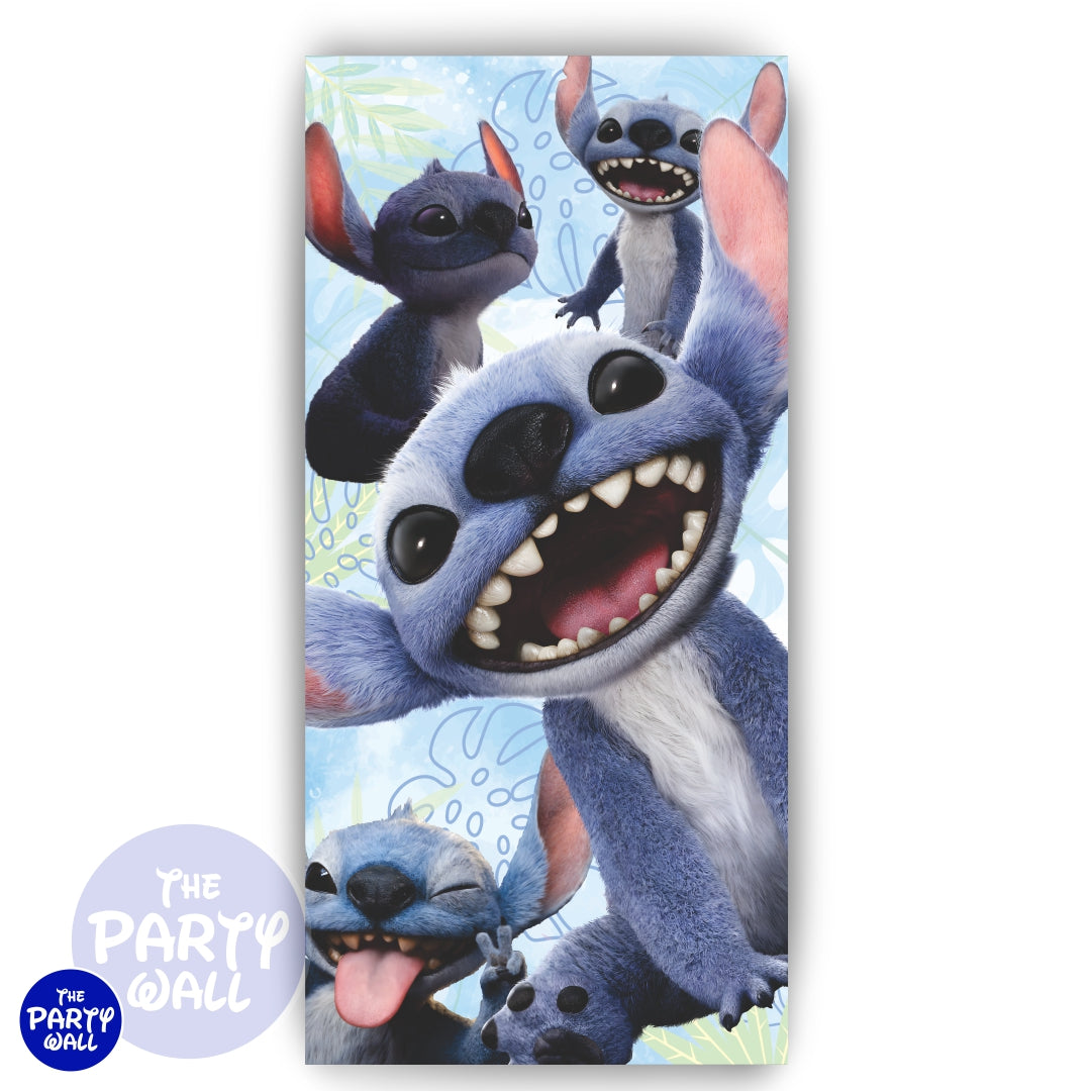Lilo y Stitch - Funda para mampara de punta redonda