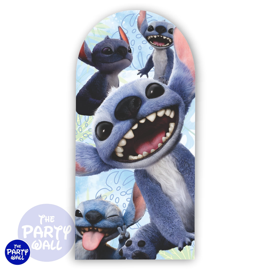Lilo y Stitch - Funda para mampara de punta redonda