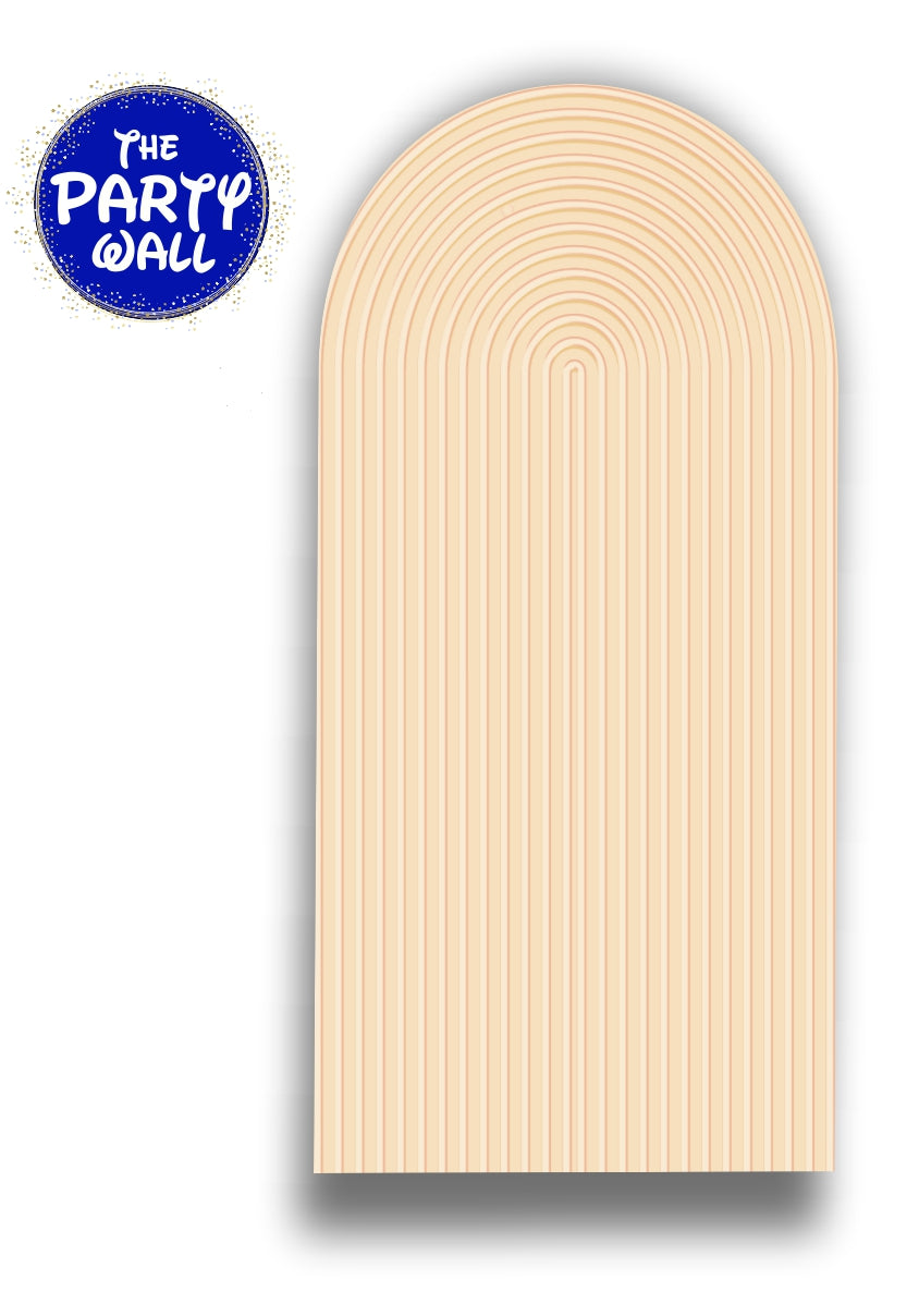 Ondas - Funda para mampara de punta redonda