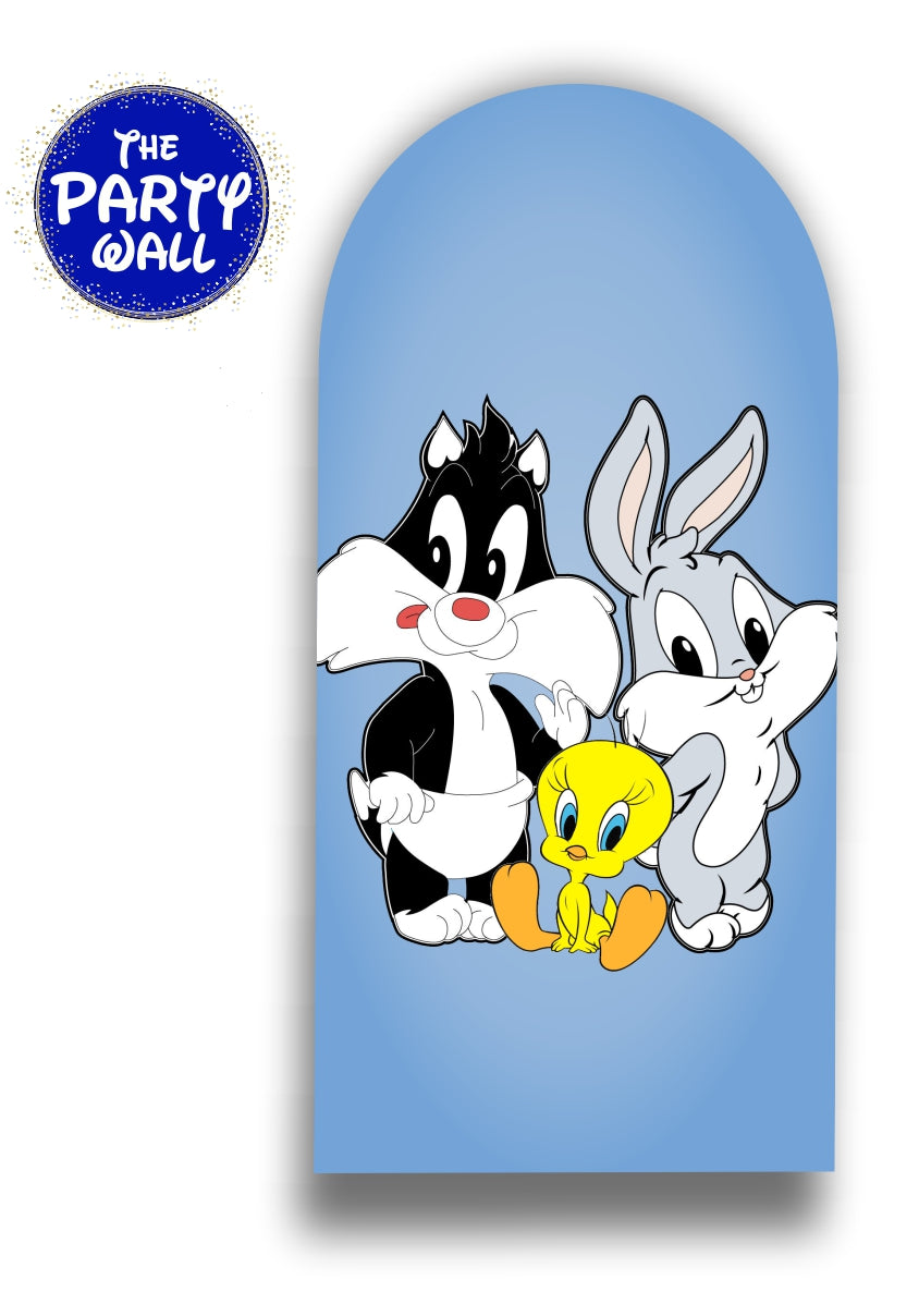 Looney Tunes - Funda para mampara de punta redonda