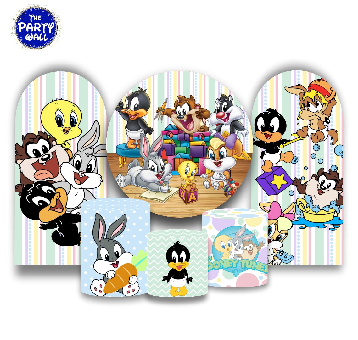 Looney Tunes - Fundas para set + 2 complementos
