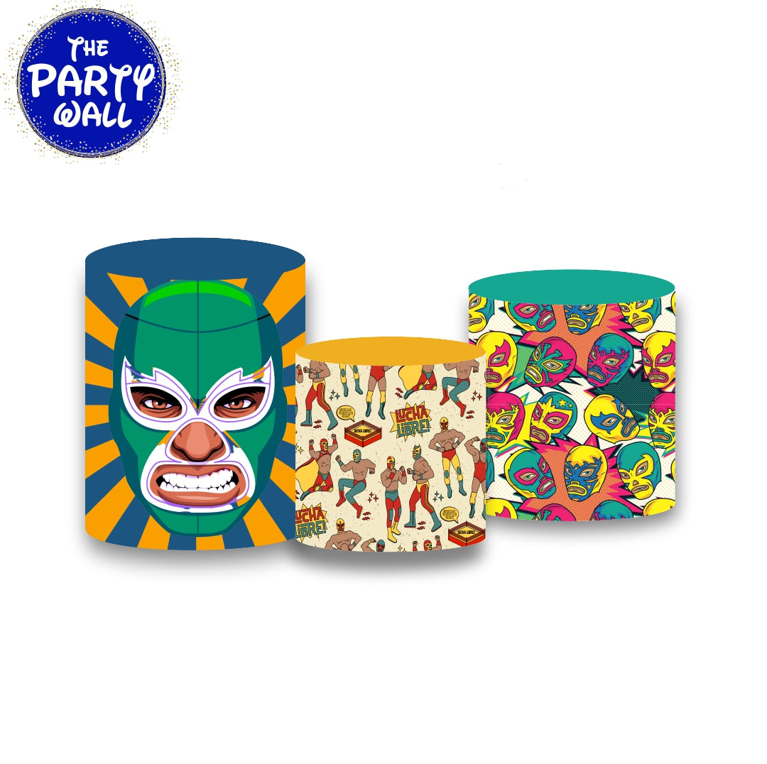 Lucha Libre - Fundas para cilindros