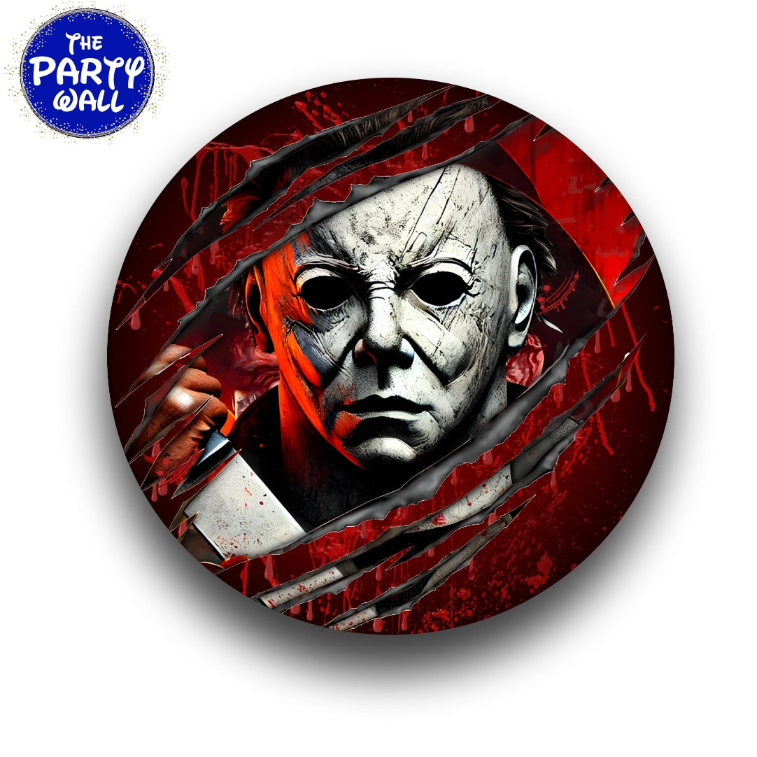 Michael Myers - Funda para mampara circular