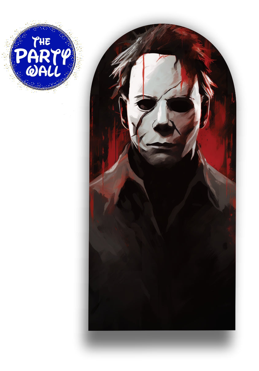 Michael Myers - Funda para mampara de punta redonda