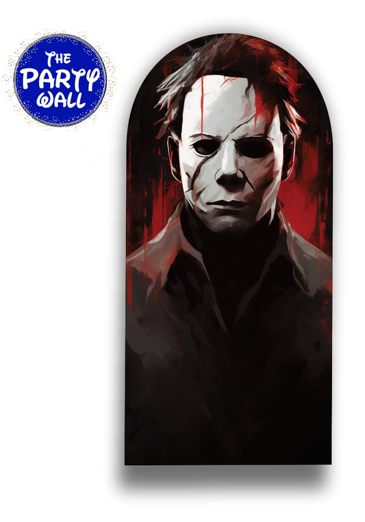 Michael Myers - Funda para mampara de punta redonda