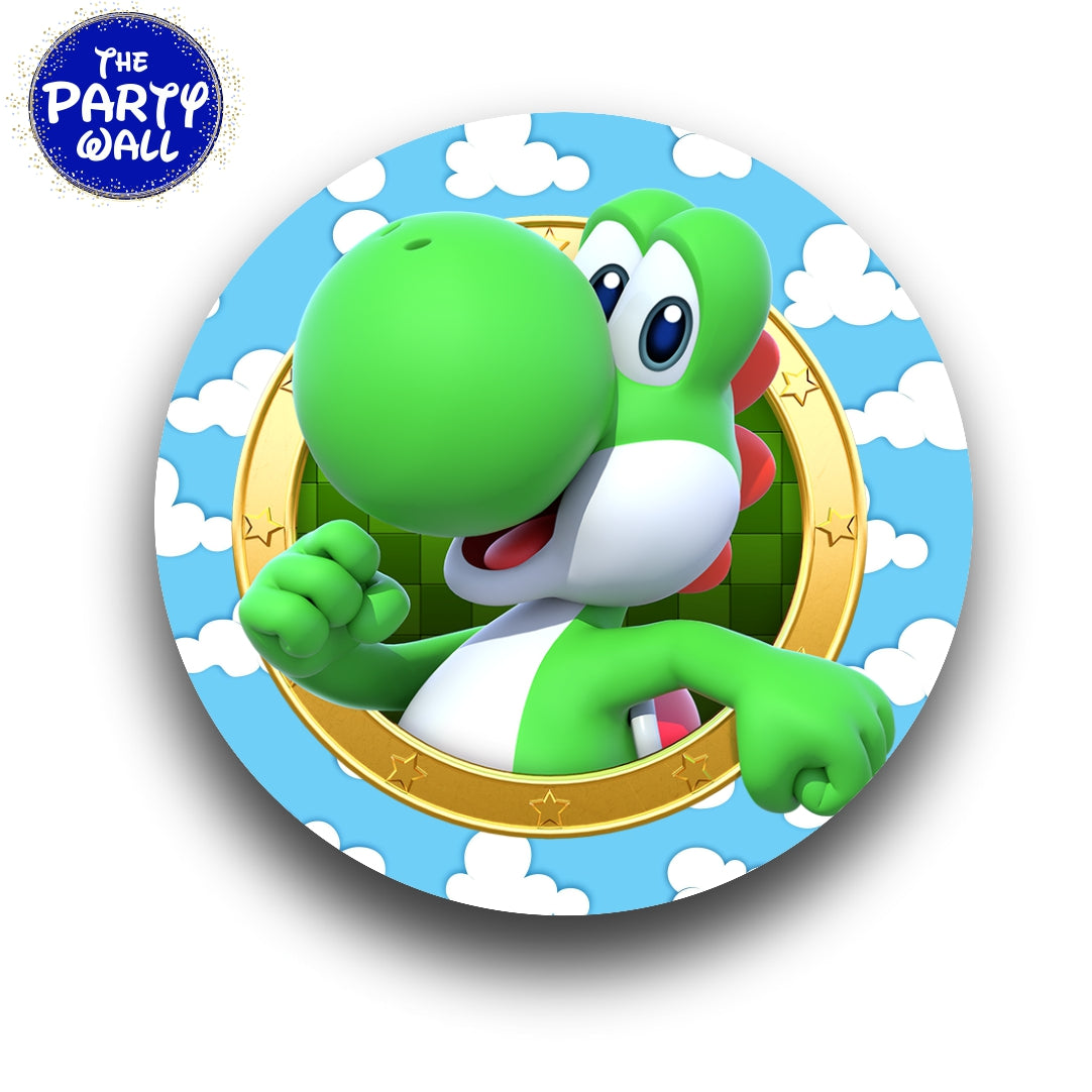 Super Mario - Funda para mampara circular