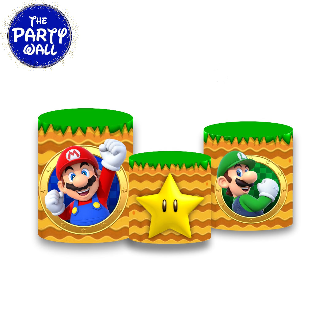 Super Mario - Fundas para cilindro