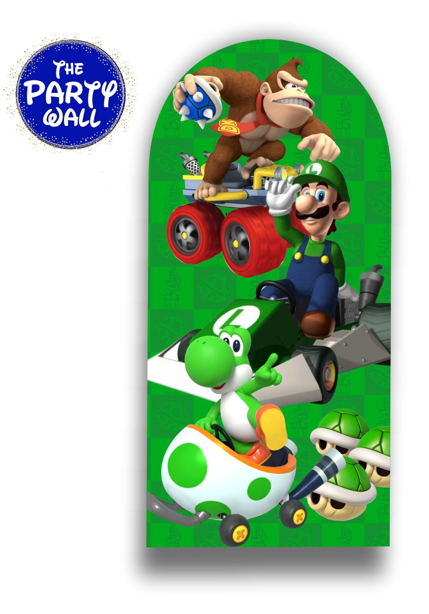 Super Mario - Funda para mampara de punta redonda