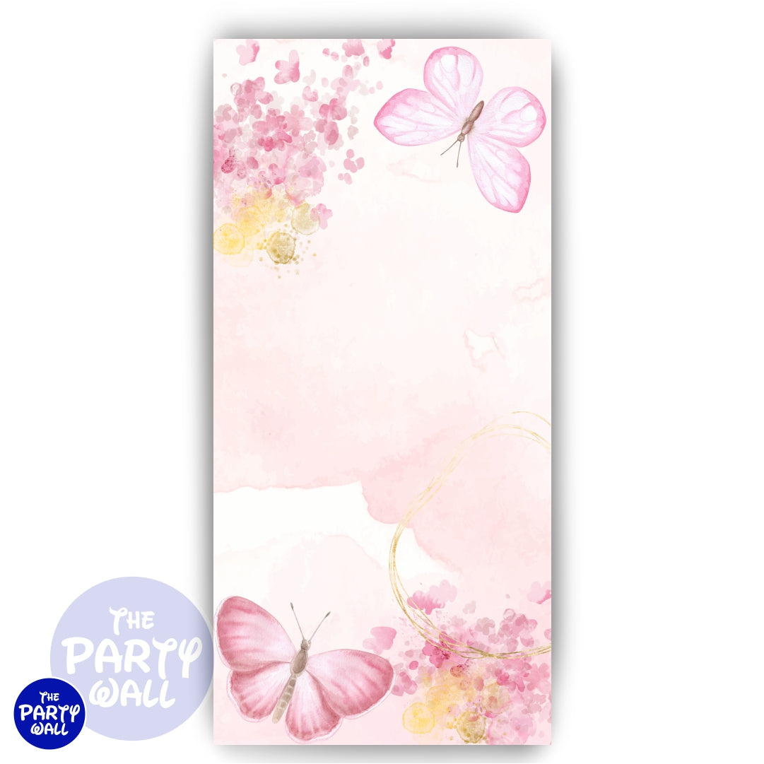 Mariposas - Funda para mampara de punta redonda