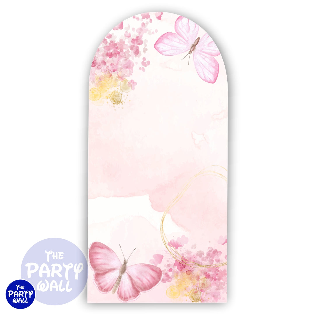 Mariposas - Funda para mampara de punta redonda