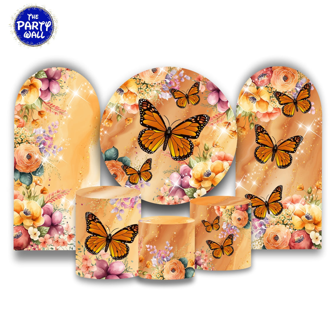 Mariposas - Fundas para set + 2 complementos