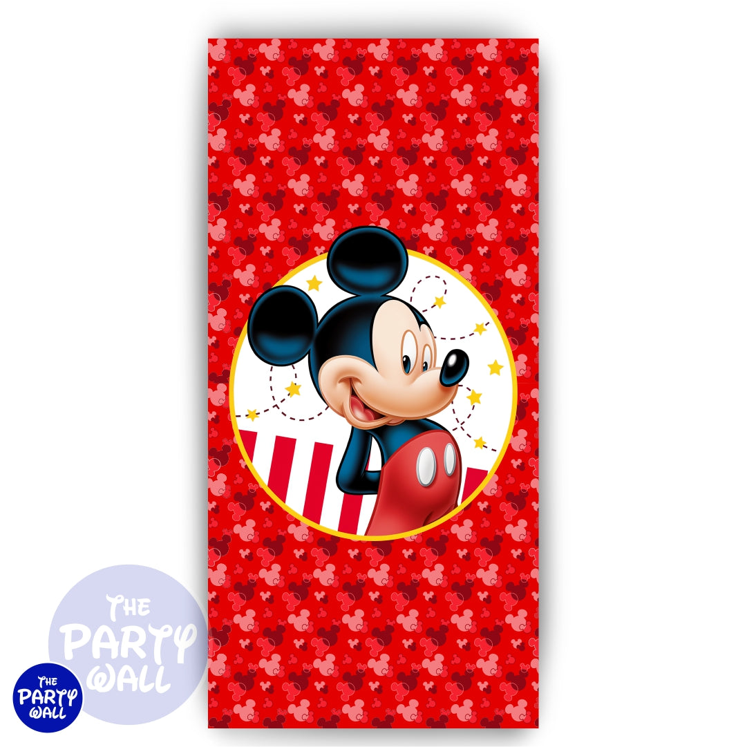 Mickey Mouse - Funda para mampara de punta redonda