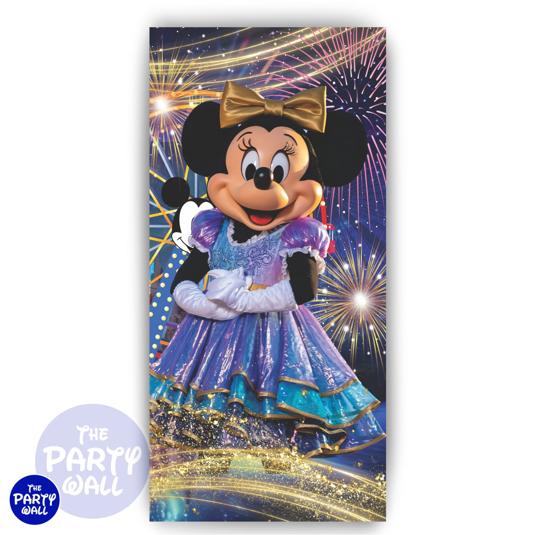 Mickey Mouse - Funda para mampara de punta redonda