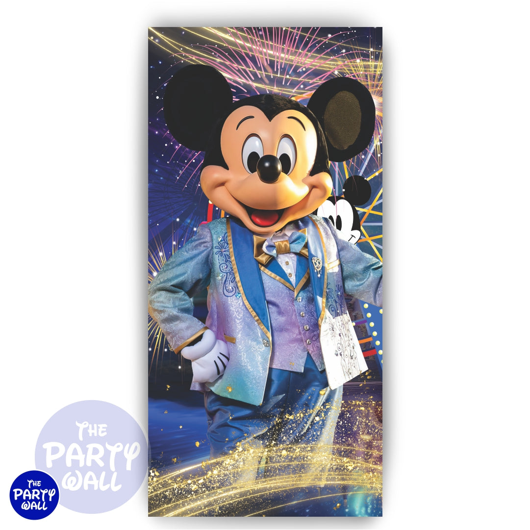 Mickey Mouse - Funda para mampara de punta redonda