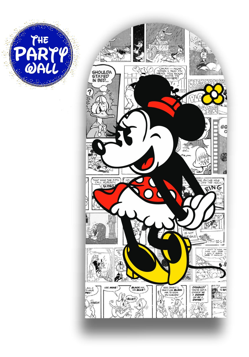Mickey Mouse - Funda para mampara de punta redonda