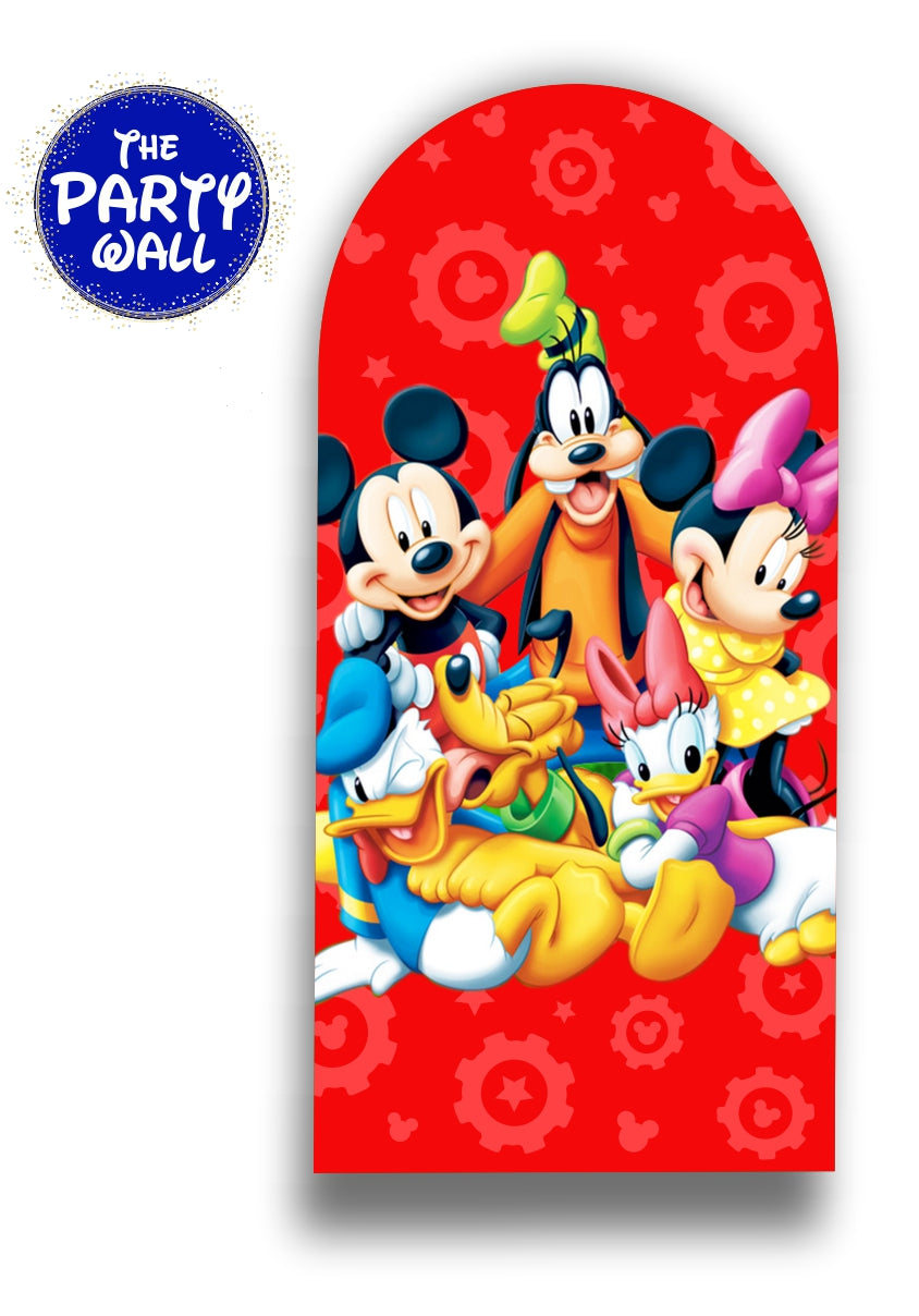 Mickey Mouse - Funda para mampara de punta redonda