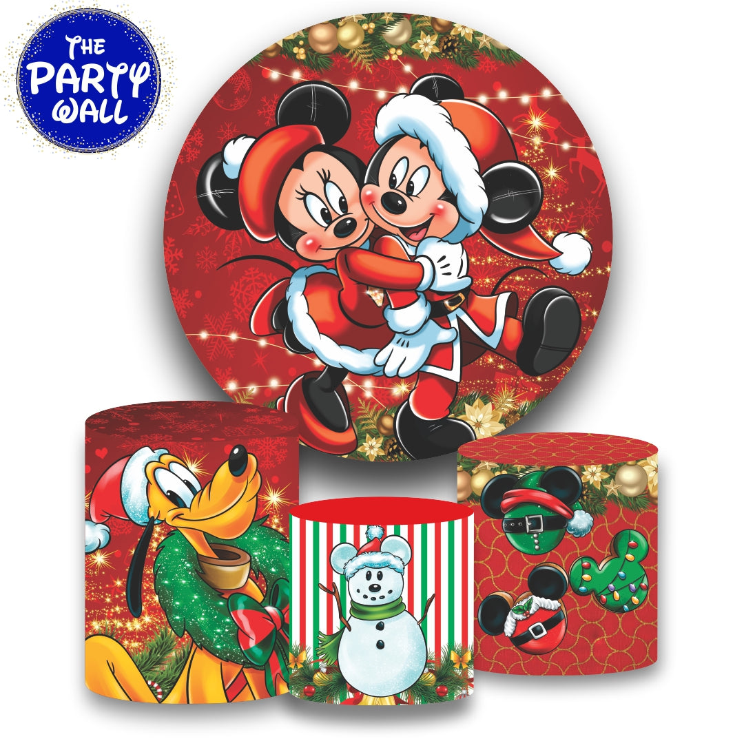 Mickey Mouse Navidad - Fundas para set sencillo