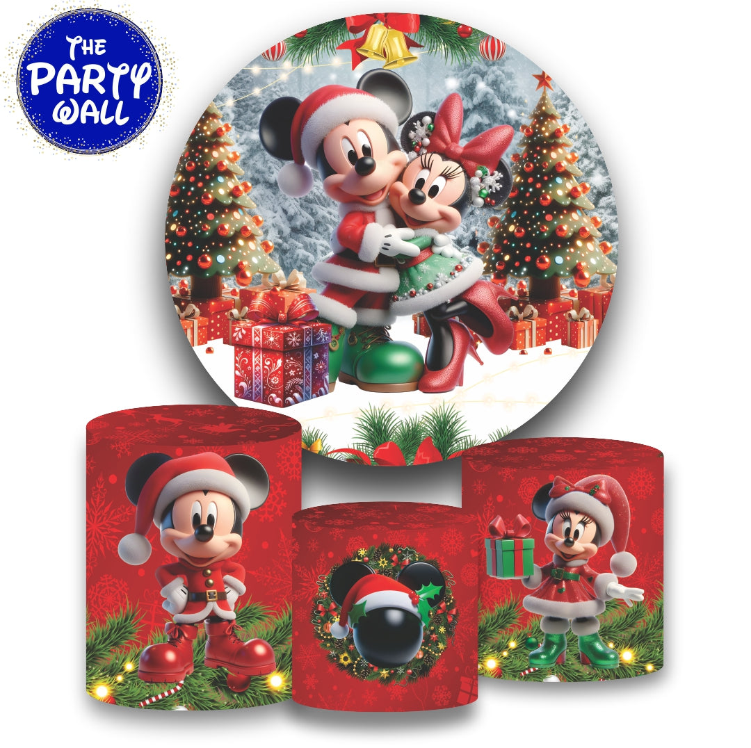 Mickey Mouse Navidad - Fundas para set sencillo