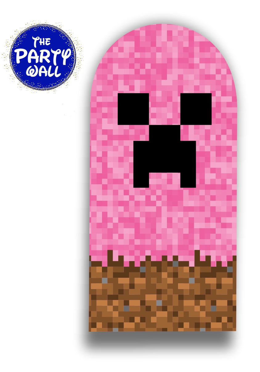 Minecraft - Funda para mampara de punta redonda