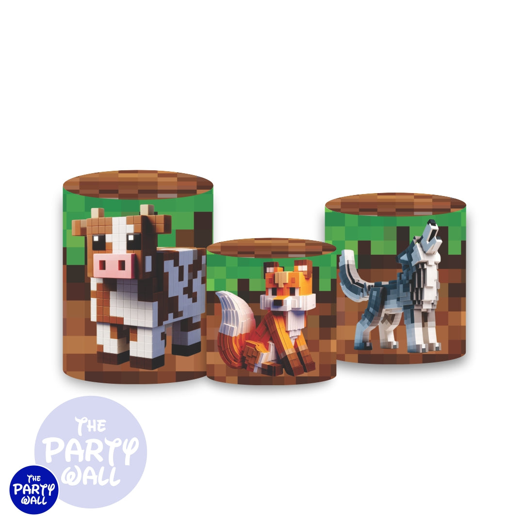 Minecraft - Fundas para cilindros