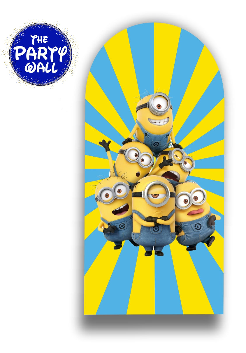 Minions - Funda para mampara de punta redonda