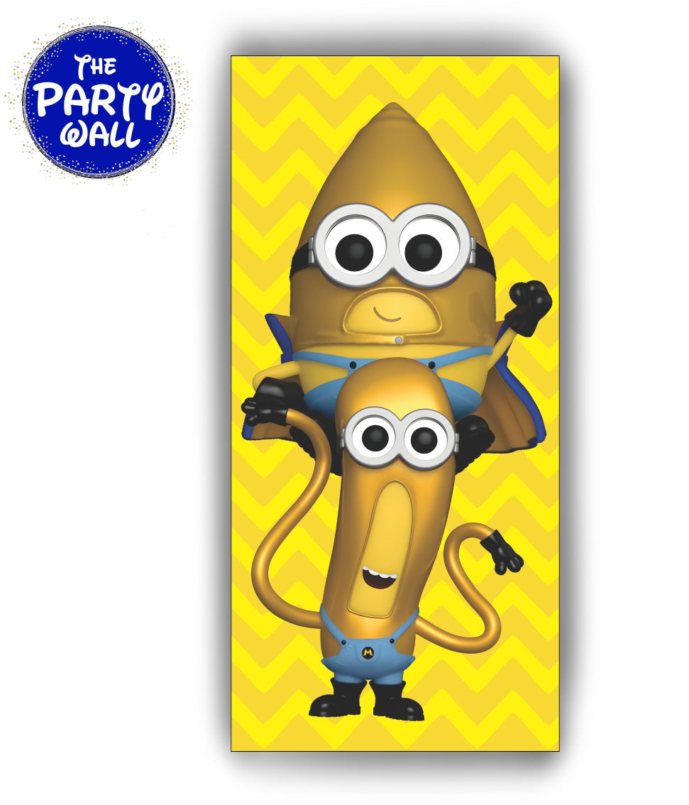 Minions - Funda para mampara cuadrada