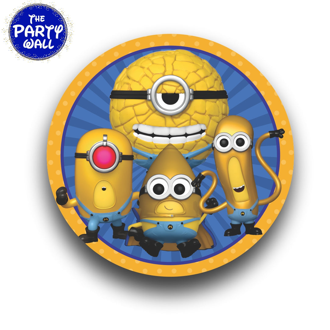 Minions - Funda para mampara circular