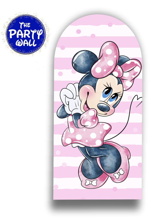 Minnie Mouse - Funda para mampara de punta redonda