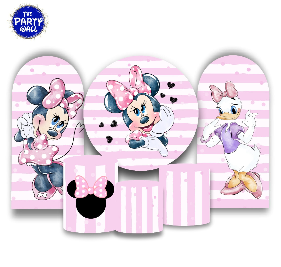 Minnie Mouse - Fundas para set + 2 complementos