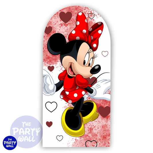 Minnie Mouse - Funda para mampara de punta redonda