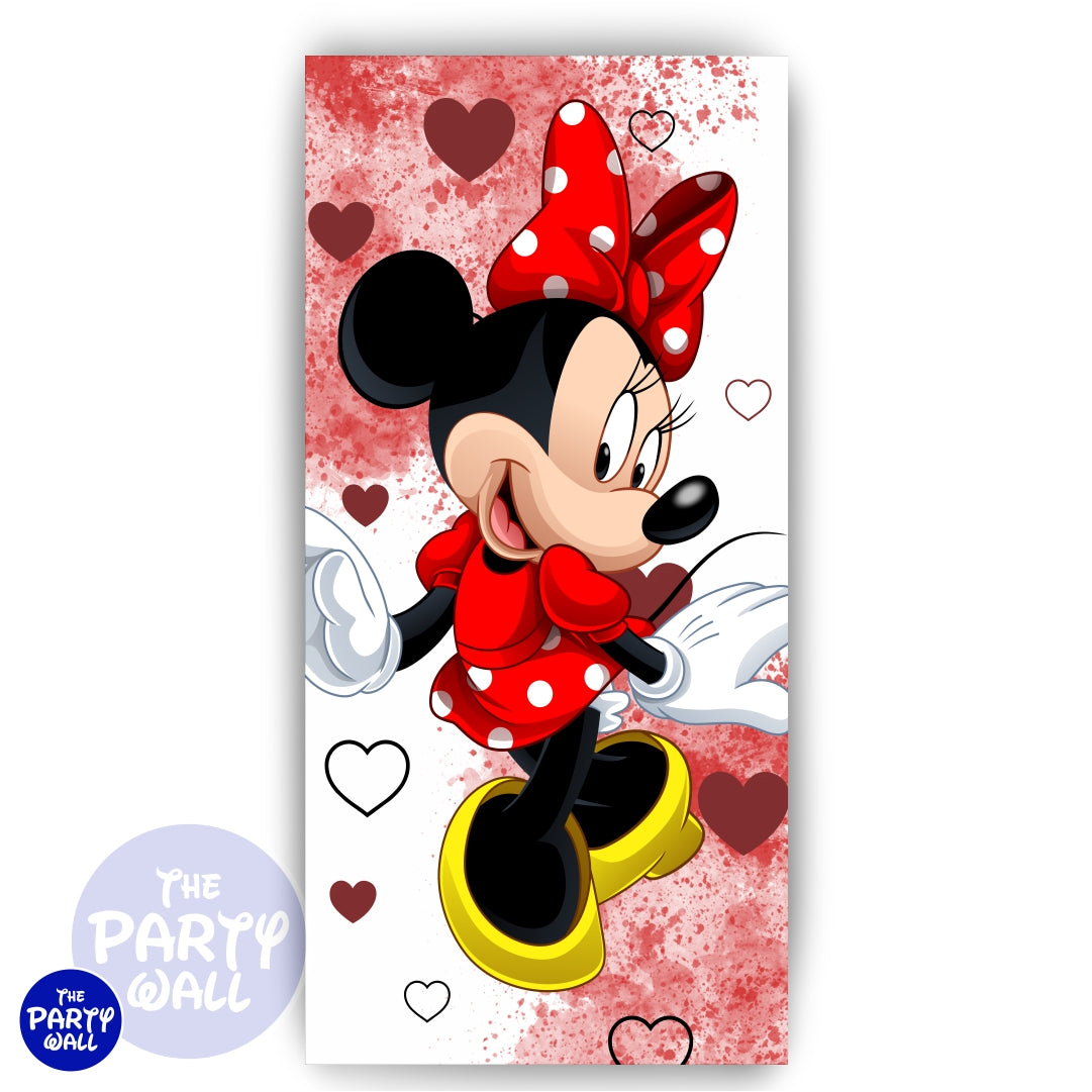 Minnie Mouse - Funda para mampara de punta redonda
