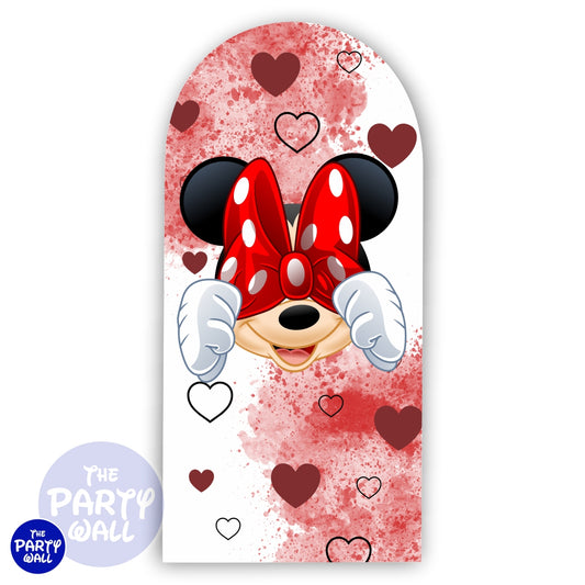 Minnie Mouse - Funda para mampara de punta redonda