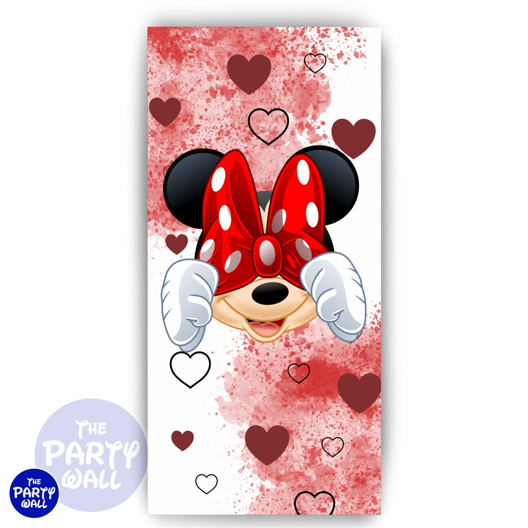 Minnie Mouse - Funda para mampara de punta redonda