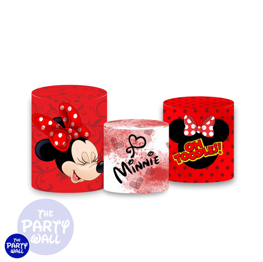Minnie Mouse - Fundas para cilindro