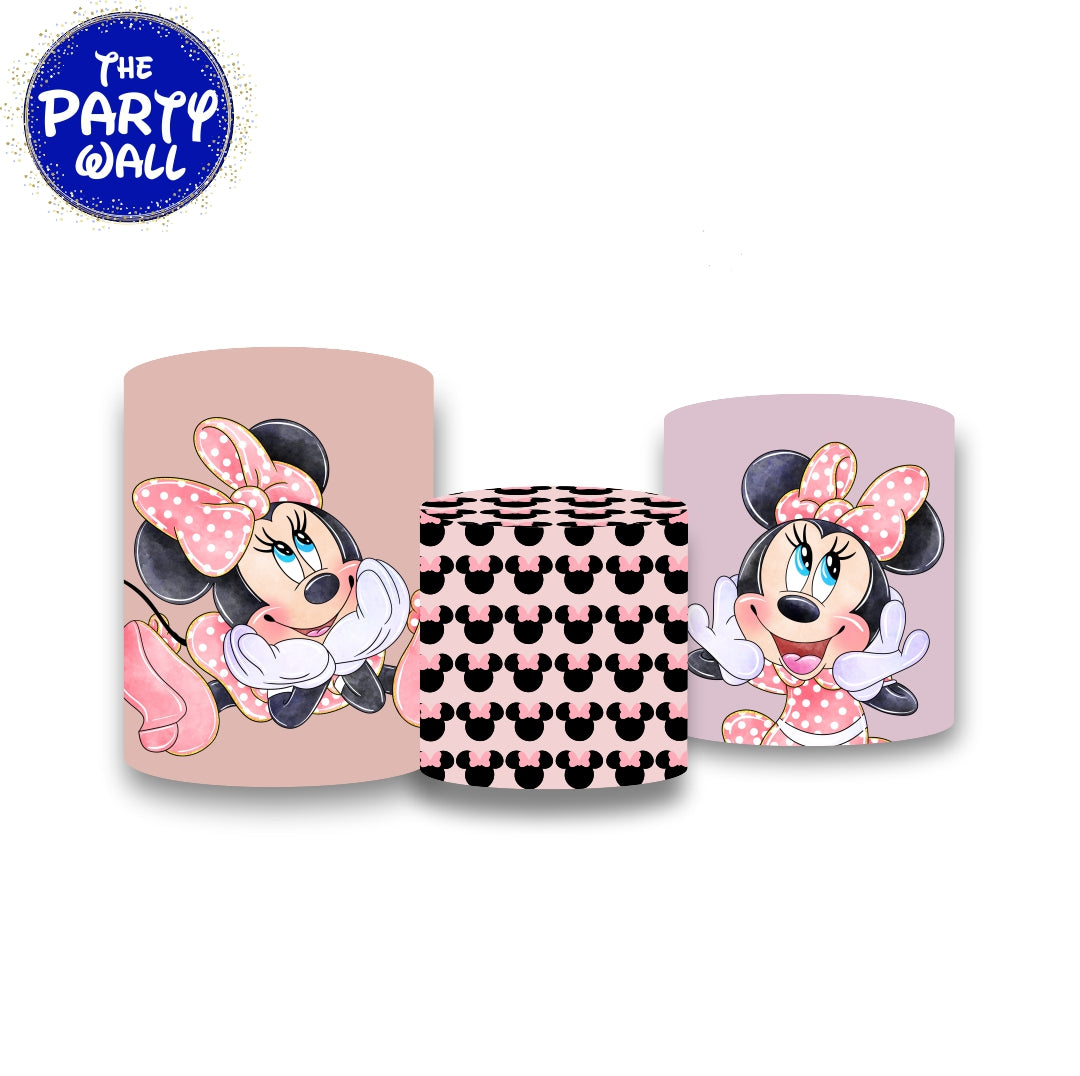 Minnie Mouse - Fundas para cilindros
