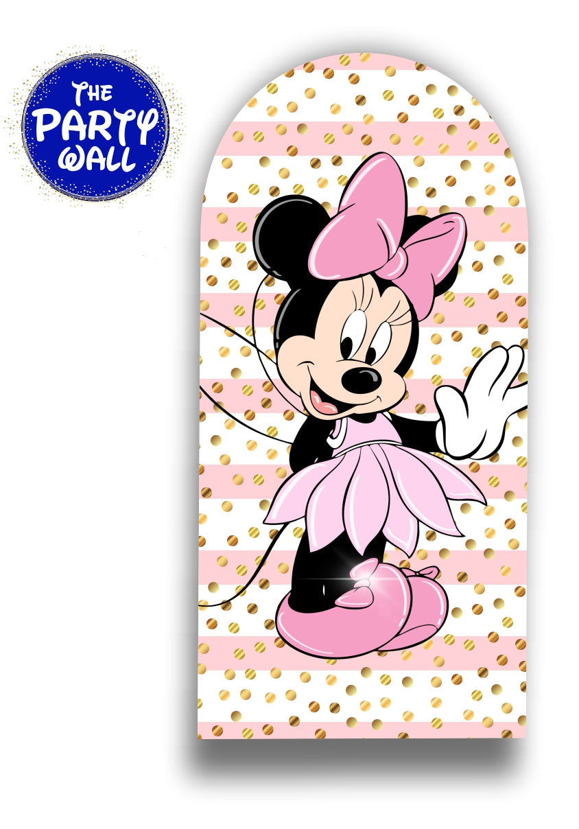 Minnie Mouse - Funda para mampara de punta redonda
