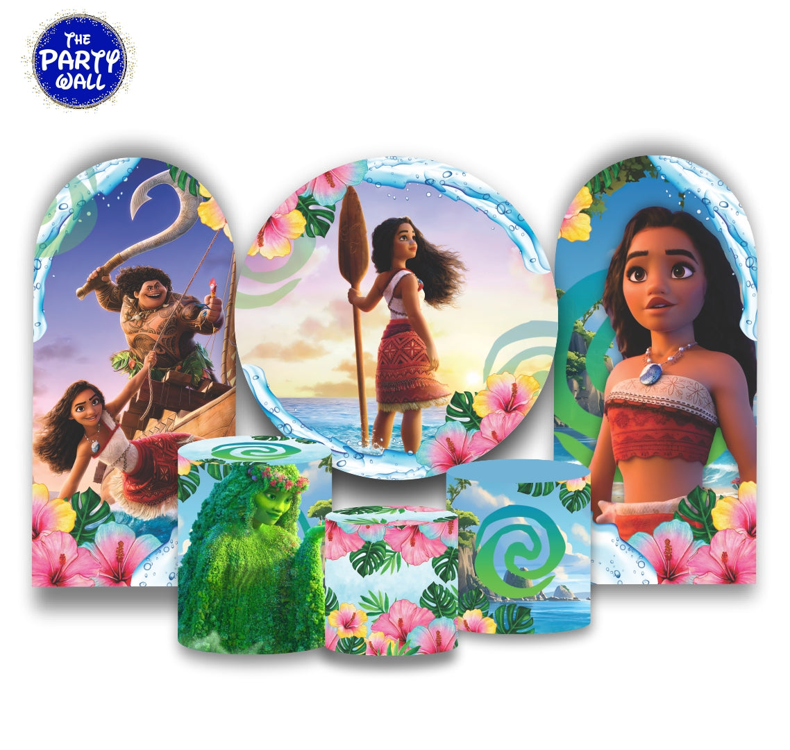 Moana - Fundas para set + 2 complementos