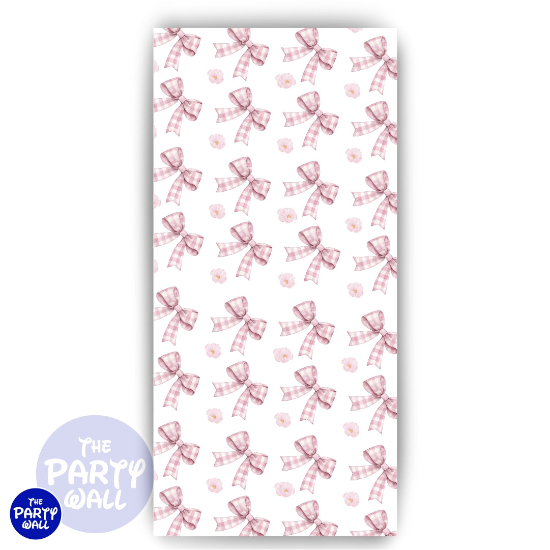 Moños - Funda para mampara de punta redonda