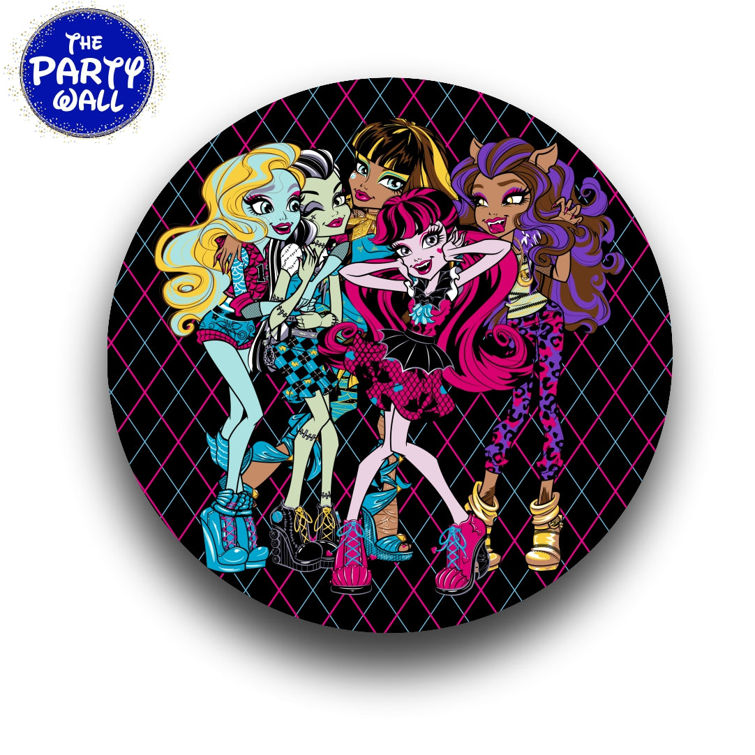 Monster High - Funda para mampara circular