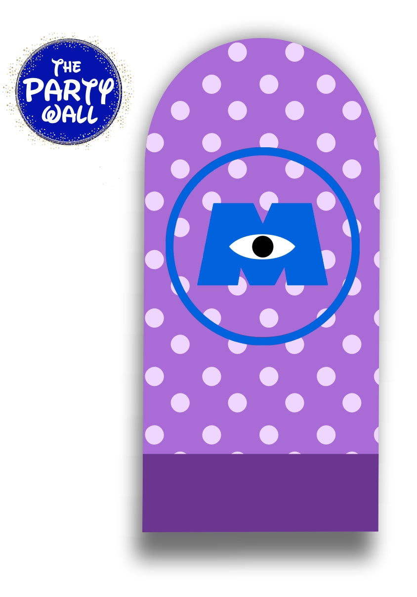 Monsters Inc - Funda para mampara de punta redonda