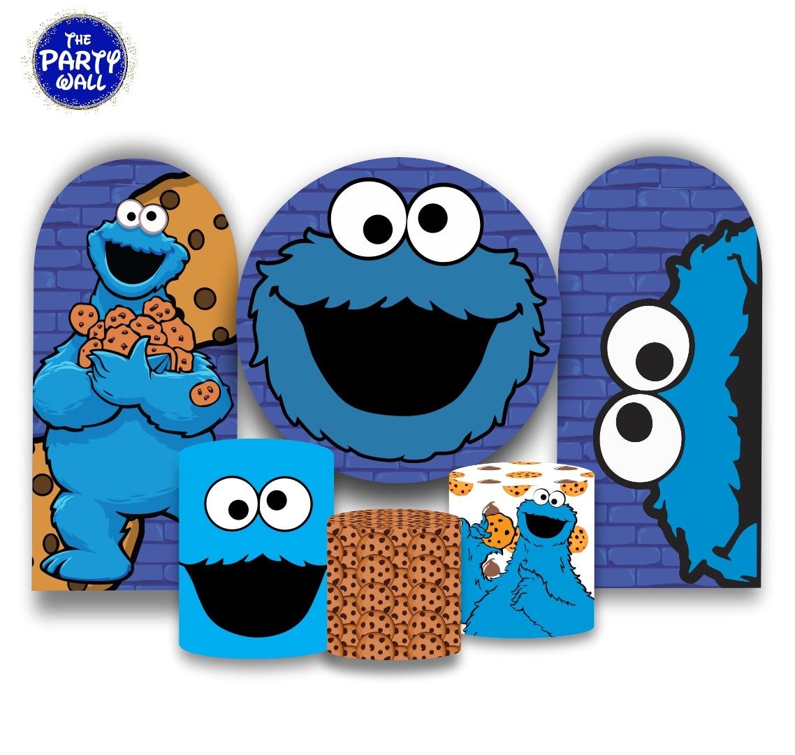 Monstruo Come Galleta - Fundas para set + 2 complementos
