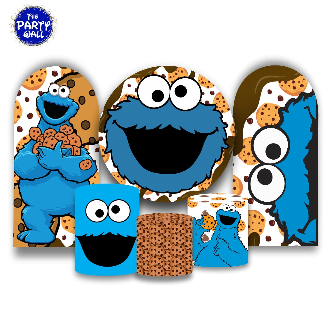 Monstruo Come Galleta - Fundas para set + 2 complementos