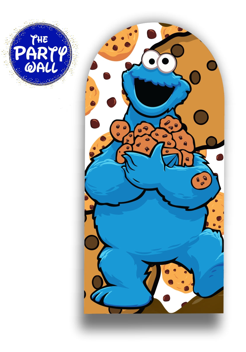 Monstruo Come Galleta - Funda para mampara de punta redonda