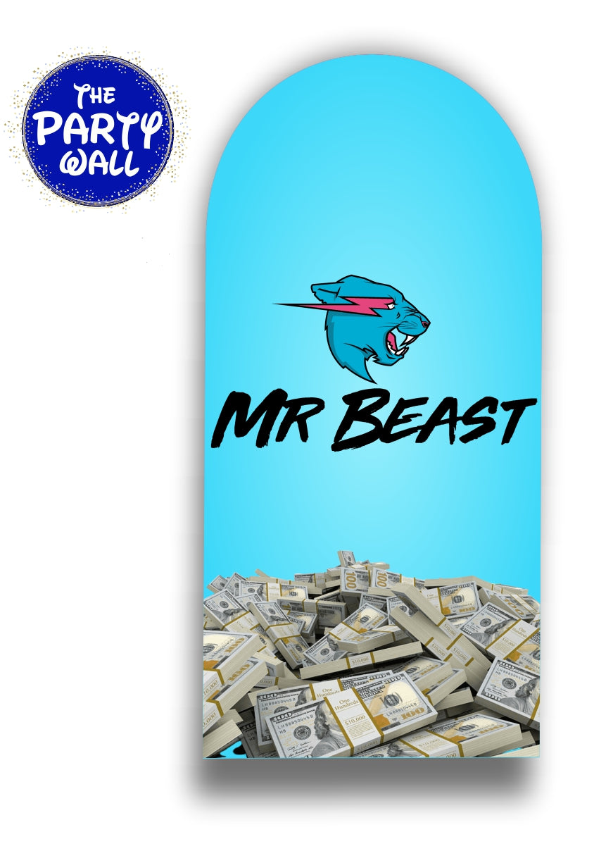 Mr Beast - Funda para mampara de punta redonda