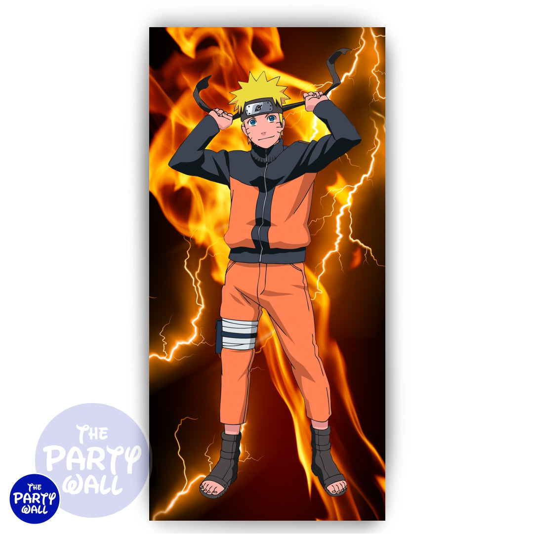 Naruto - Funda para mampara de punta redonda